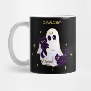 Cancer Cat Ghost with Cancer Mug